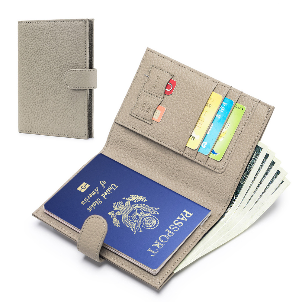 RFID-LEATHER PASSPORT HOLDER&WALLET