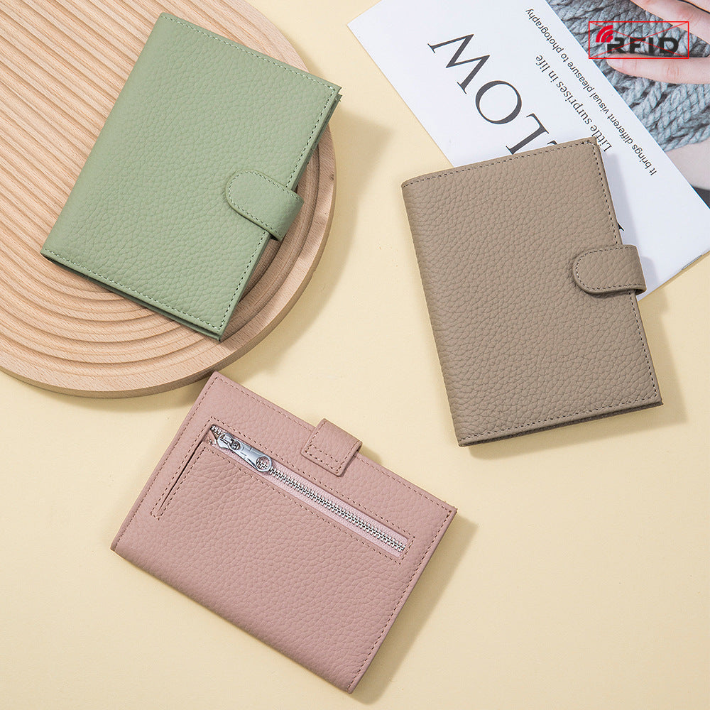 RFID-LEATHER PASSPORT HOLDER&WALLET