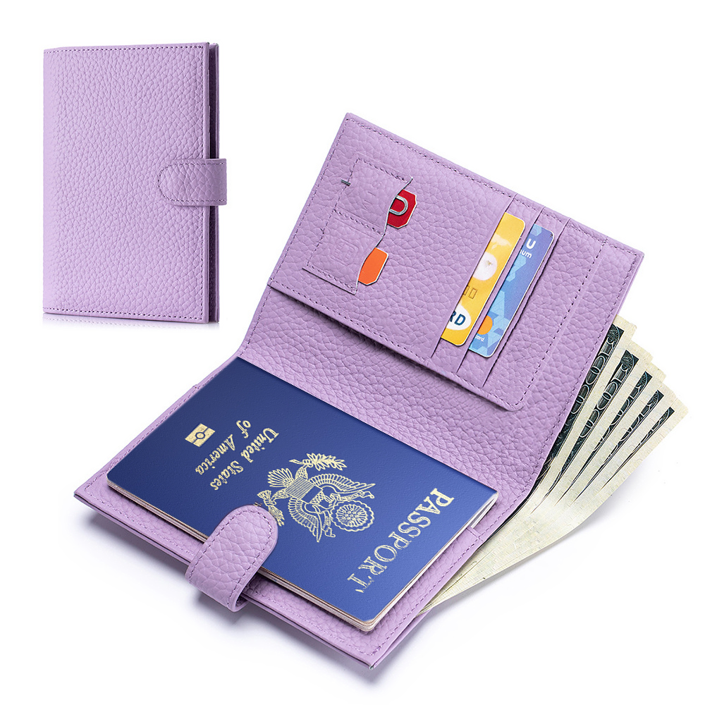 RFID-LEATHER PASSPORT HOLDER&WALLET