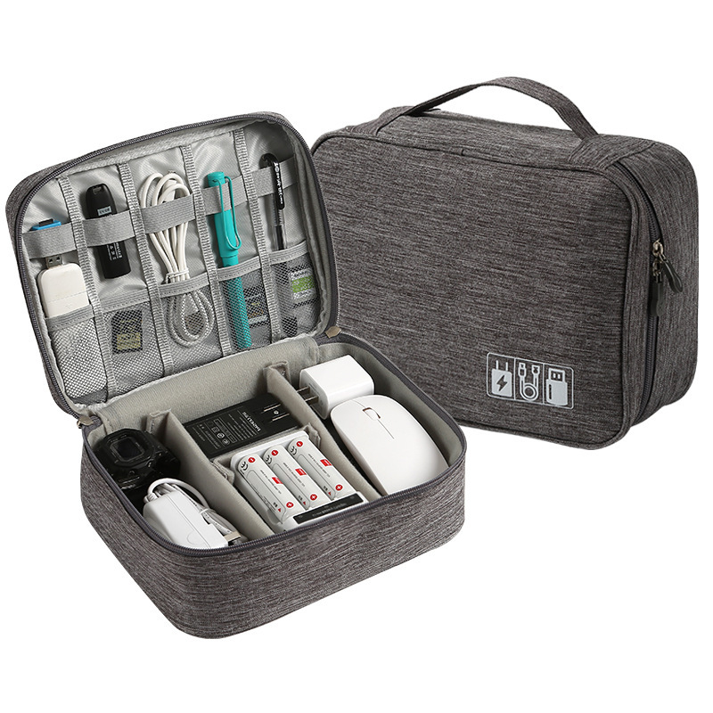 Large capacity charger & accessories organizer