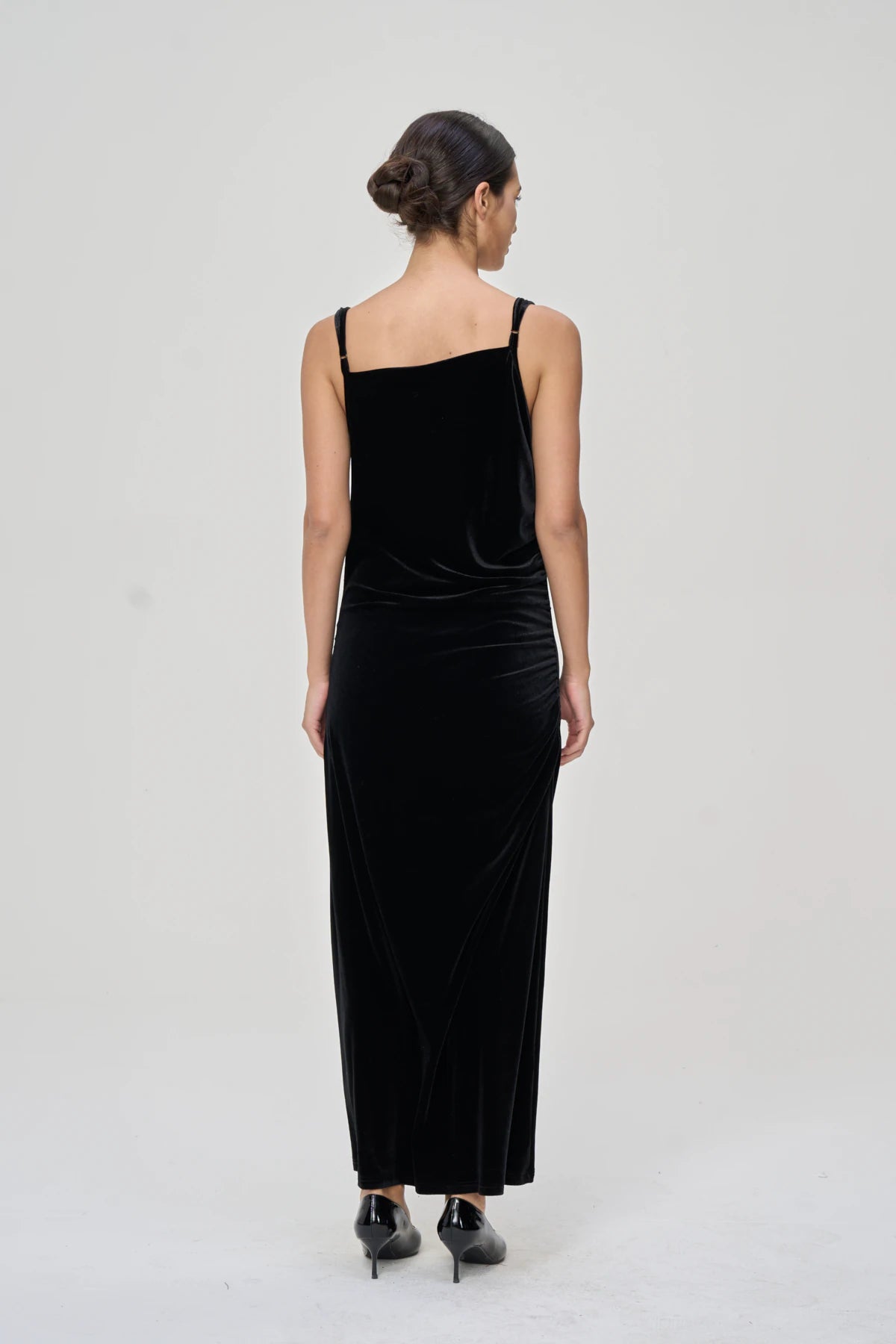 Audrey Velvet Slip Dress
