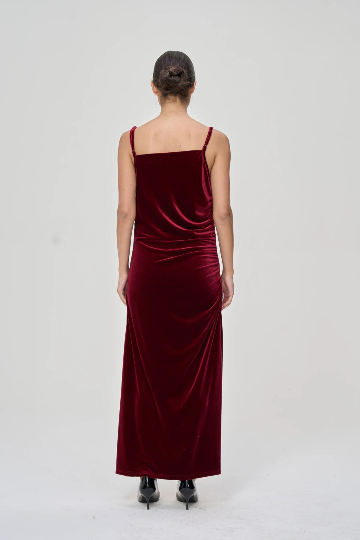 Audrey Velvet Slip Dress