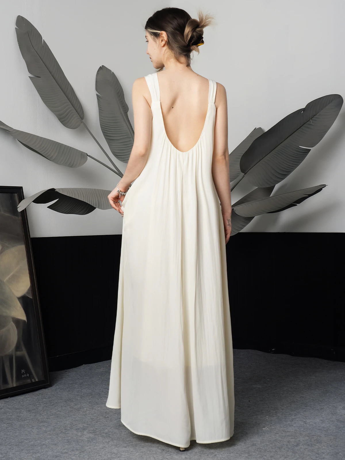 Isla Open-Back Maxi Dress