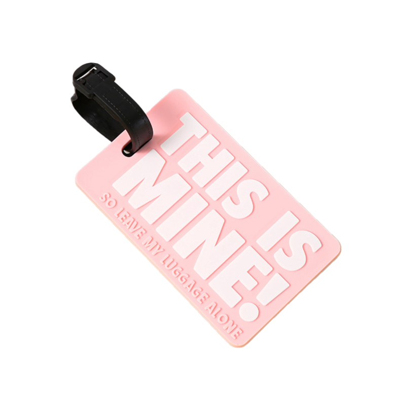 PVC luggage tag