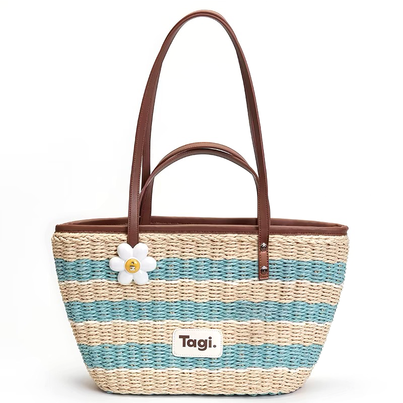 Tagi.blooming woven bag