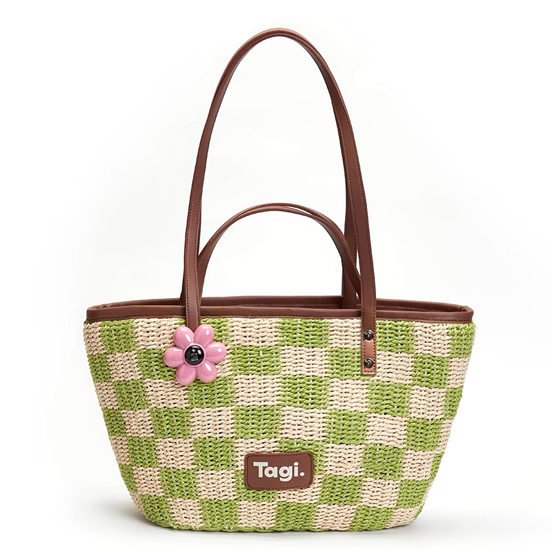 Tagi.blooming woven bag